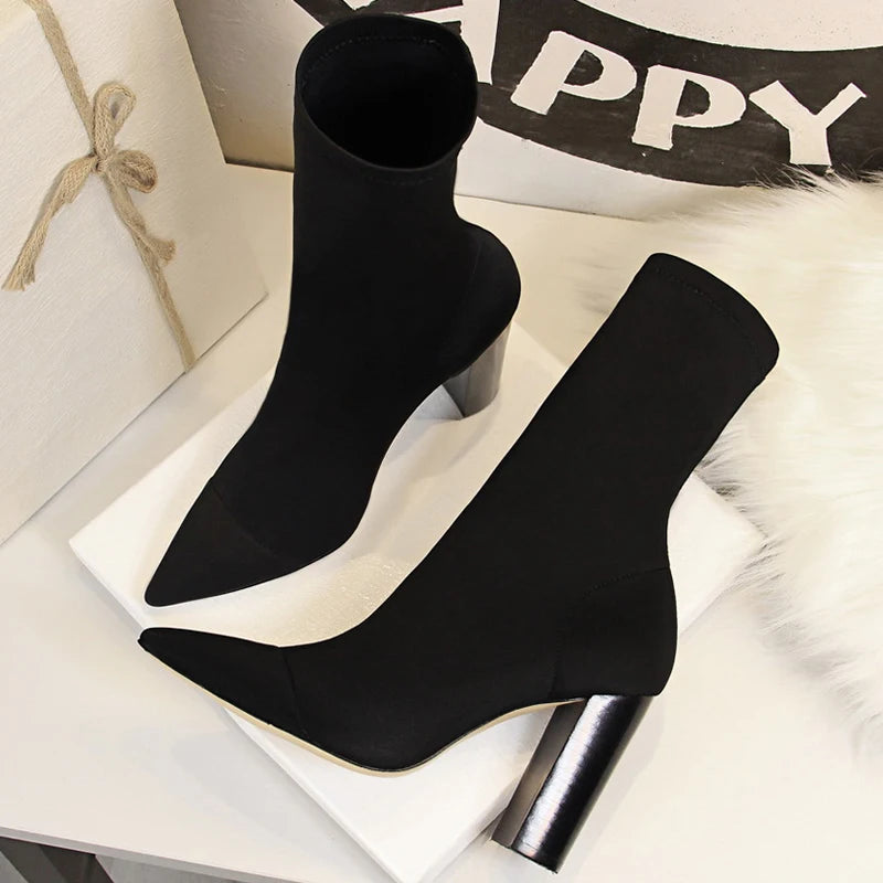 Bottines extensibles pour femmes