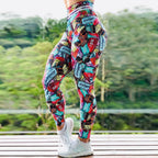 Leggings de yoga taille haute sans couture pour femmes