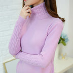 Pull en cachemire tricoté pour femmes