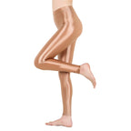 Leggings de yoga de sport à l'huile brillante pour femmes