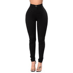 Jean taille haute pour femmes