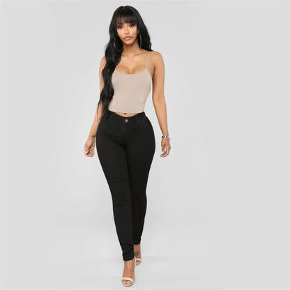 Jean Slim Femme – Taille Haute