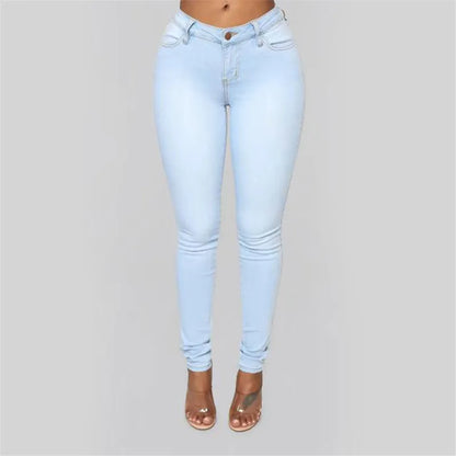 Jean Slim Femme – Taille Haute