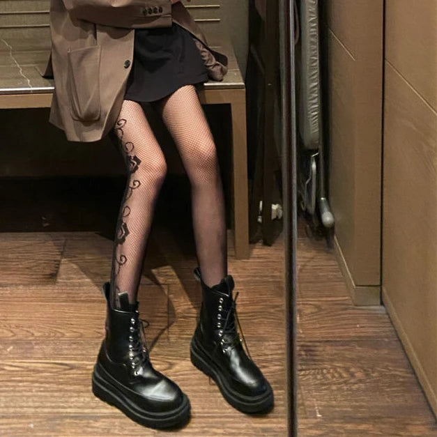 Collants en résille pour femmes