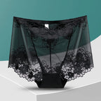 Culotte grande taille taille haute maille creuse sans couture pour femmes
