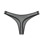 String taille basse sans couture pour femmes