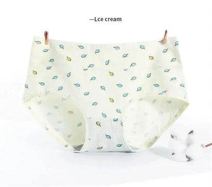 Shorty Taille Haute Femme – Imprimé Gourmand