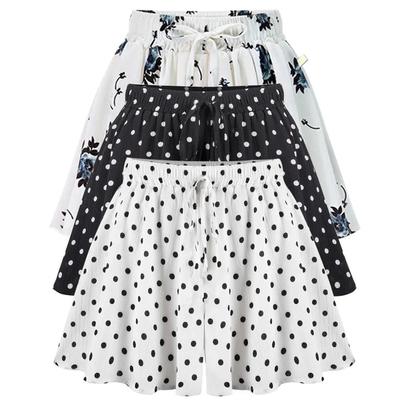 Short à jambes larges femmes