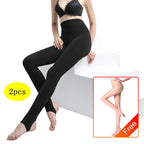 Lot de 2 leggings chauds pour femmes
