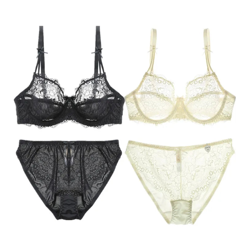 Ensemble de sous-vêtements en dentelle pour femmes