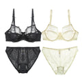Ensemble de sous-vêtements en dentelle pour femmes