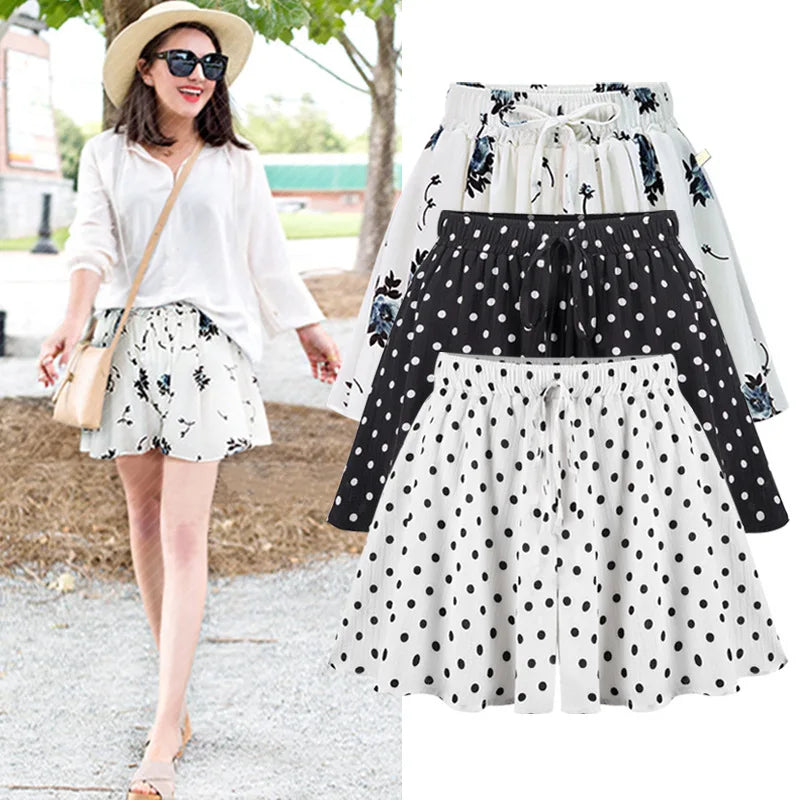 Short à jambes larges femmes
