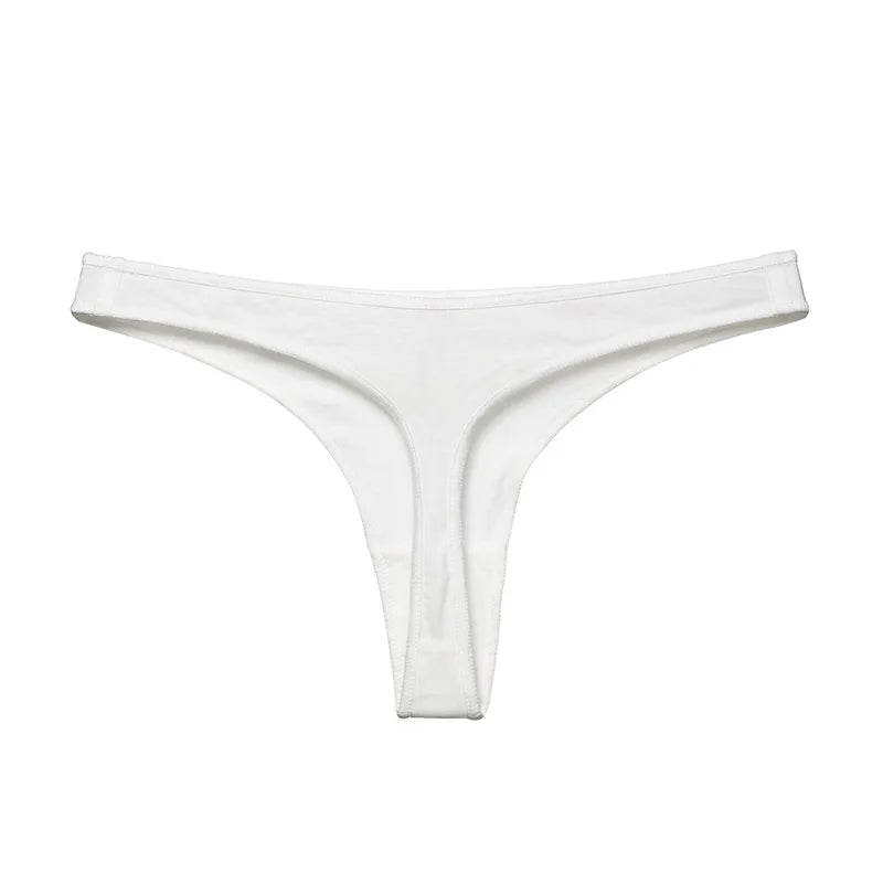 String taille basse sans couture pour femmes