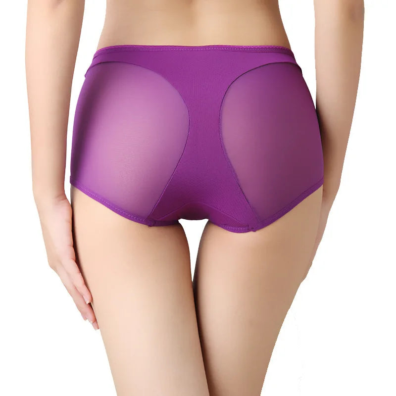 Culotte en maille transparente pour femmes