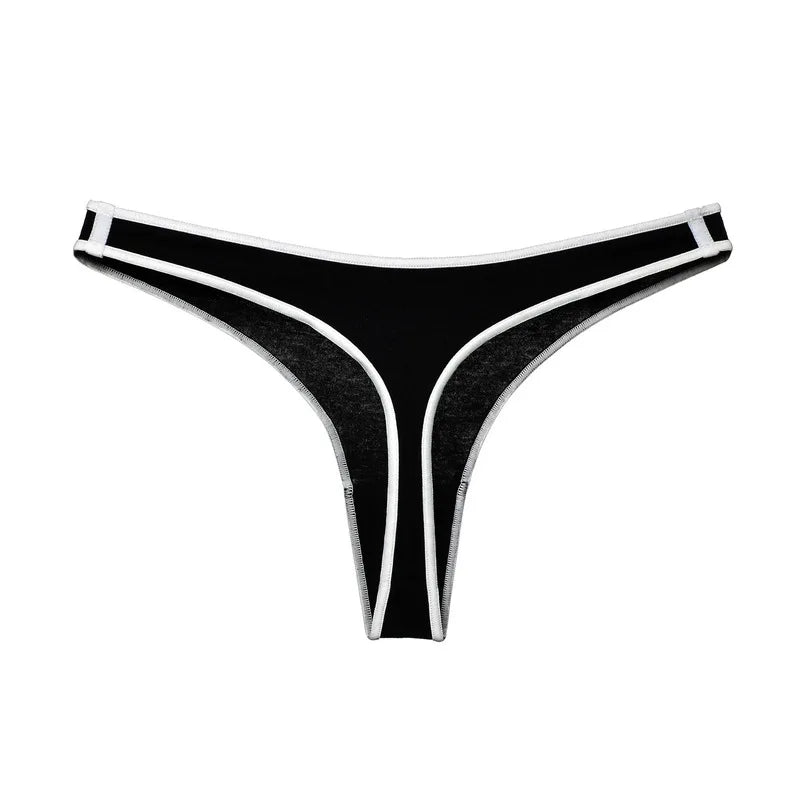 String taille basse sans couture pour femmes