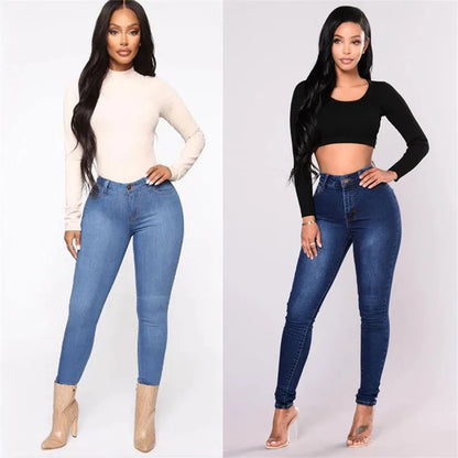 Jean Slim Femme – Taille Haute