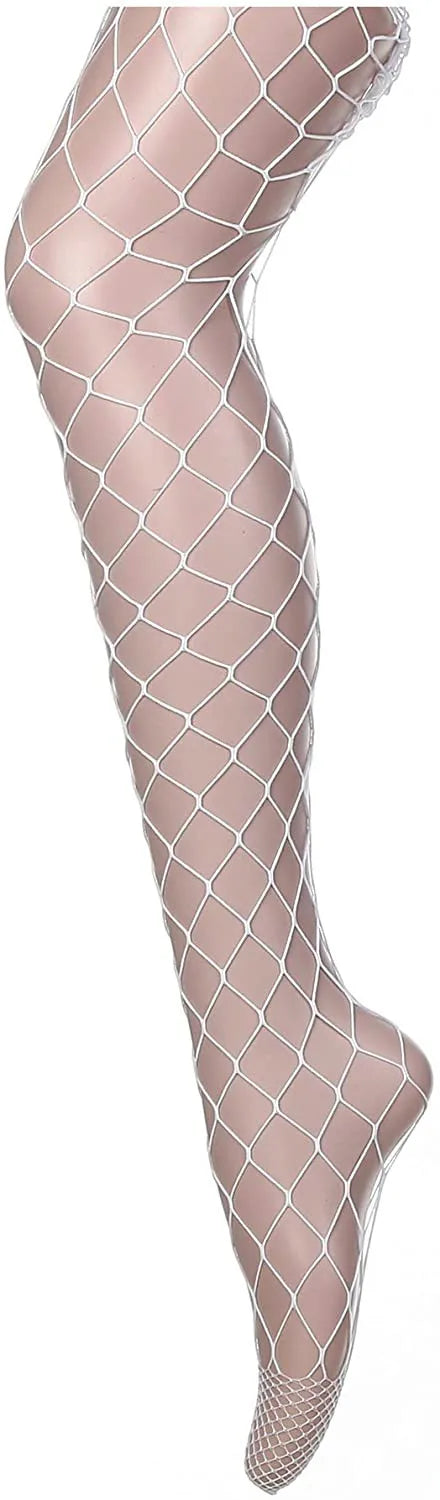 Collants résille en maille pour femmes