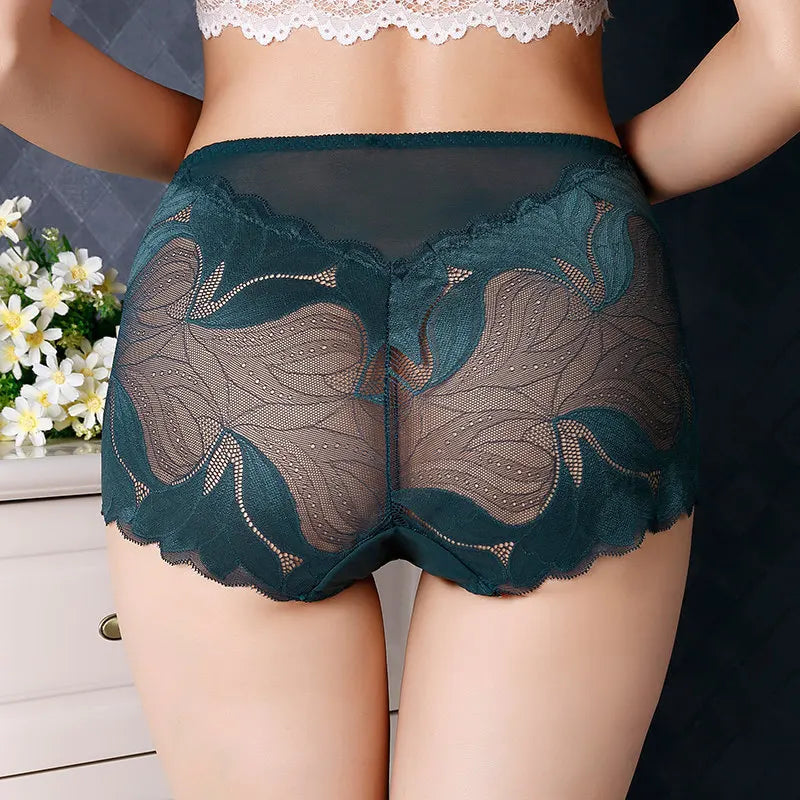 Culottes en dentelle creuse pour femmes