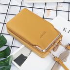 Sac à main en cuir PU pour pour téléphone portable pour femmes