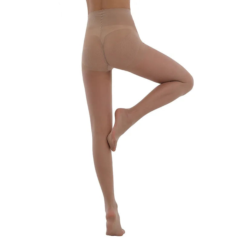 Lot de 2 collants taille haute pour femmes