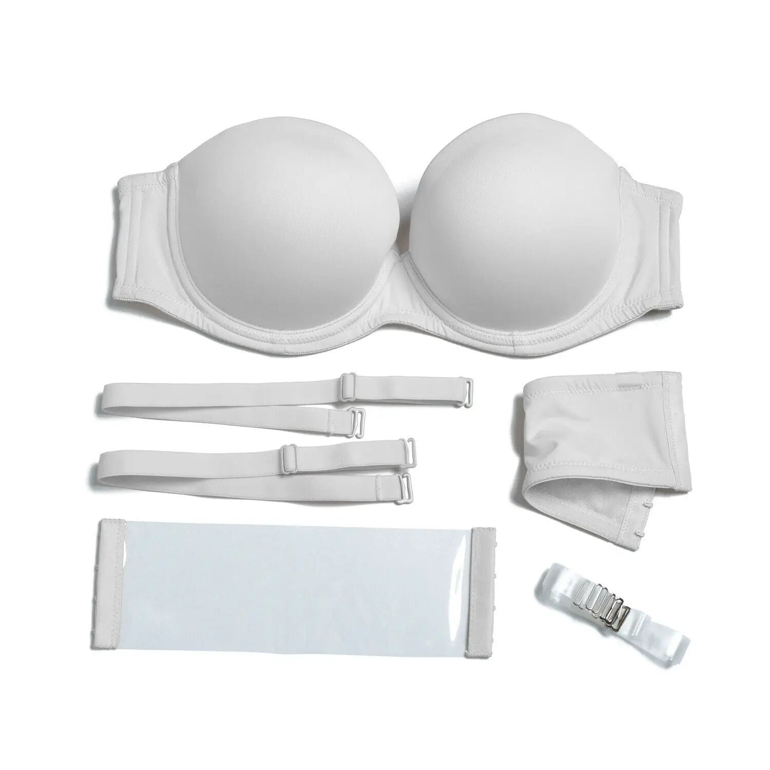 Soutien-gorge sans bretelles en silicone convertibles ajustés pour femmes