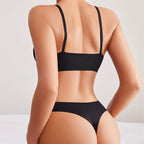 Ensemble de soutien-gorge sans couture et culotte sans fil pour femmes