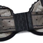 Soutien-gorge en dentelle en transparente Ultra mince à armatures pour femmes