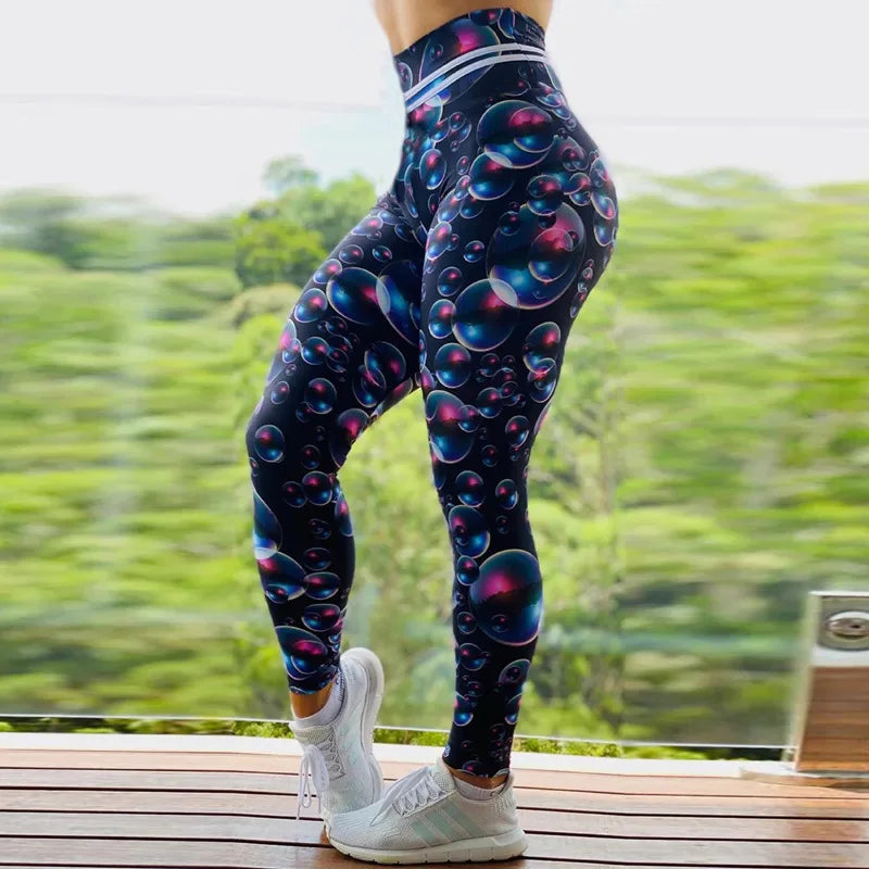 Leggings de yoga taille haute sans couture pour femmes