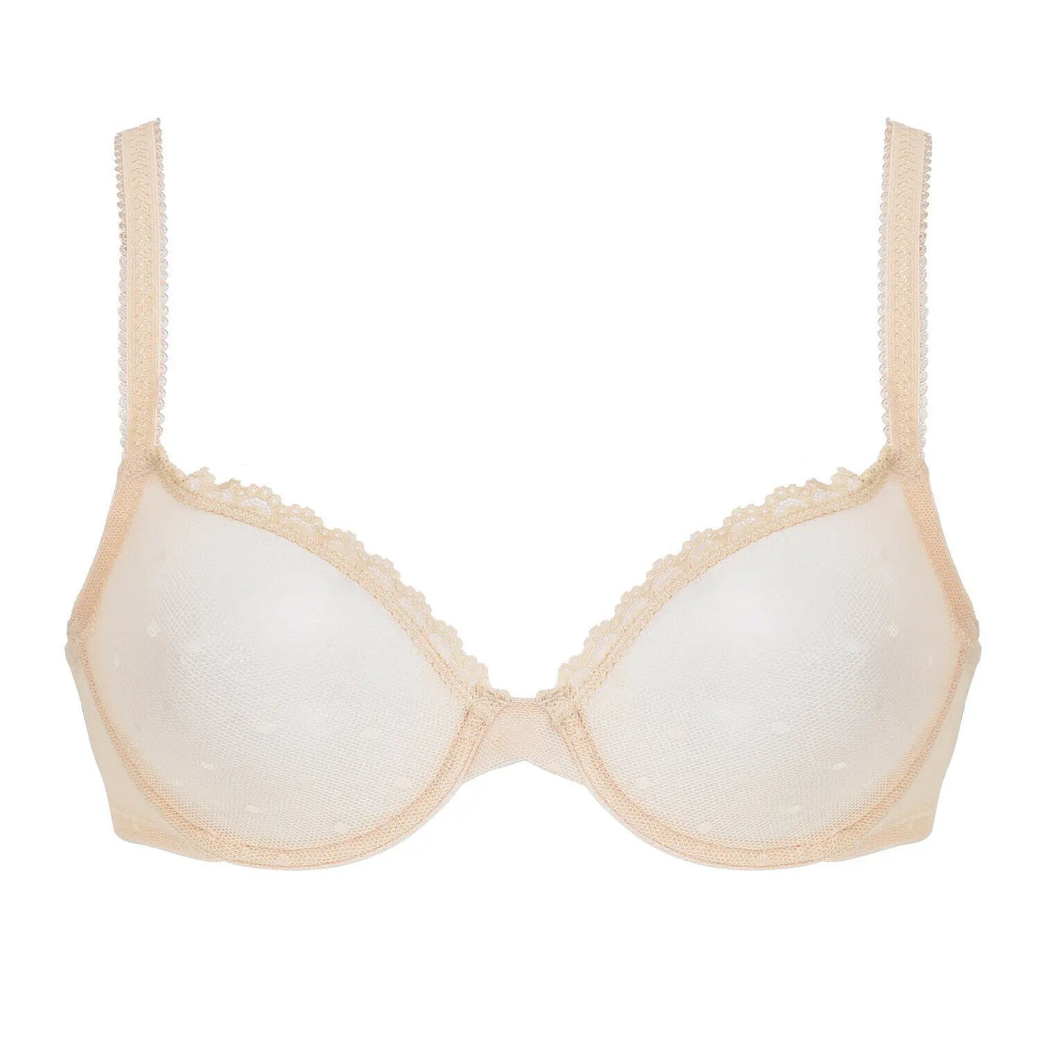 Soutien-gorge en dentelle en transparente Ultra mince à armatures pour femmes