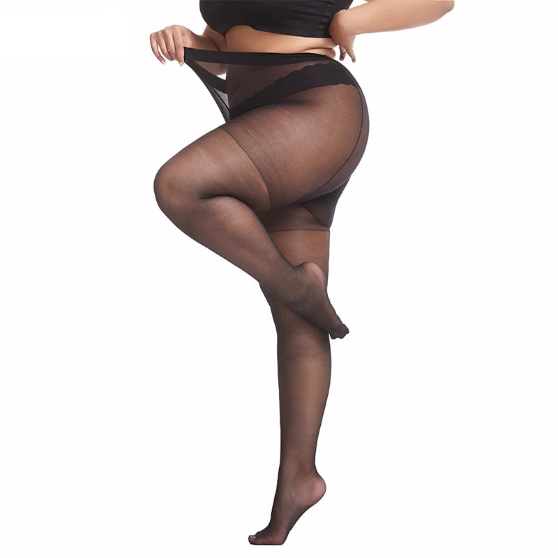 Collants élastiques en nylon résistant aux déchirures pour femmes