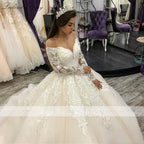 Robe de mariée en organza pour femmes