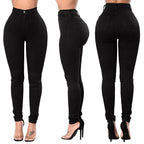 Jean taille haute pour femmes