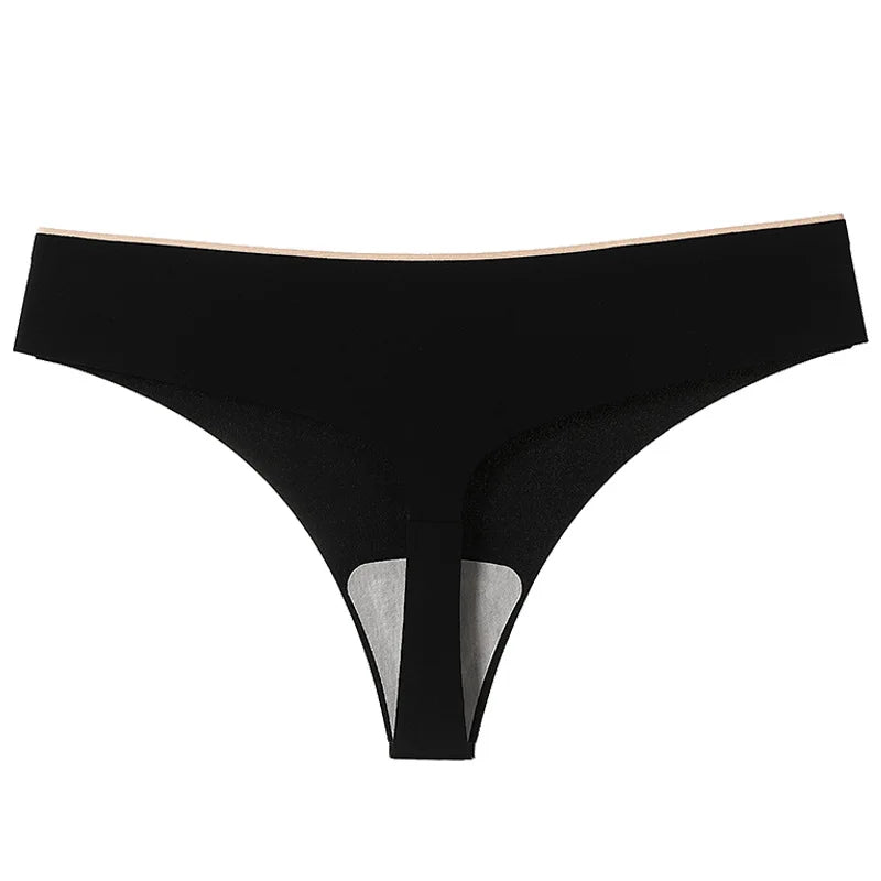 Strings en soie glacée pour femmes
