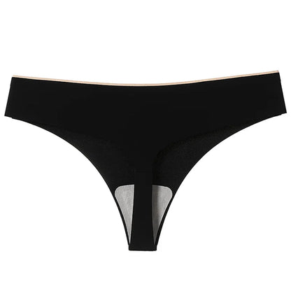 String Femme – Effet Soie Glacée