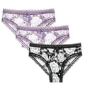 Lot de 3 culottes sexy pour femmes