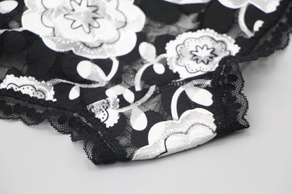 Lot de 3 Culottes Femme – Motifs Floraux