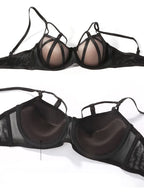Ensemble de soutien-gorge Push-Up et culotte Sexy pour femmes
