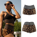 Short taille haute Push Up pour femmes