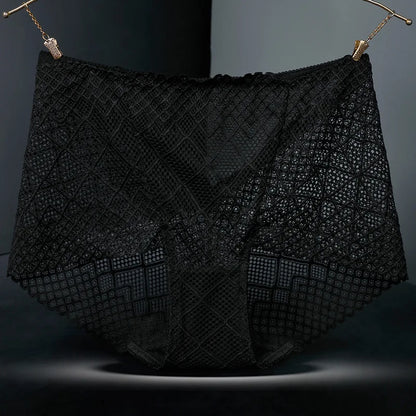 Culotte Femme en Dentelle Transparente