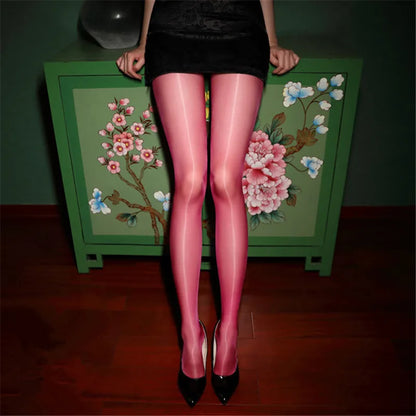 Collants Brillants Femme – Effet Huilé