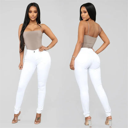Jean Slim Femme – Taille Haute