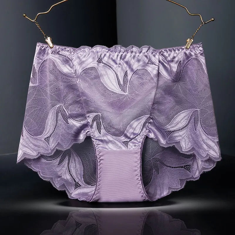 Culottes en dentelle creuse pour femmes