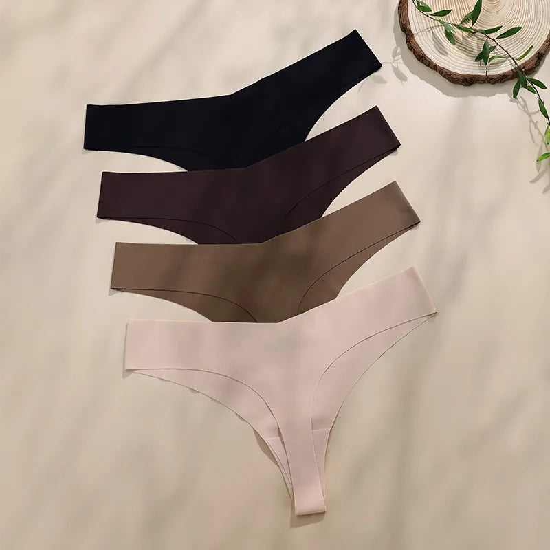 Ensemble de sous-vêtements sans couture soutien-gorge et string pour femmes