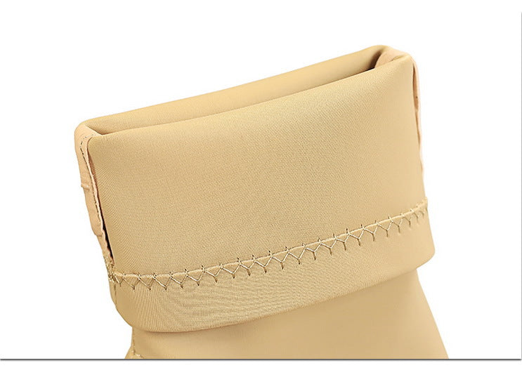 Bottine en tissu extensible pour femmes