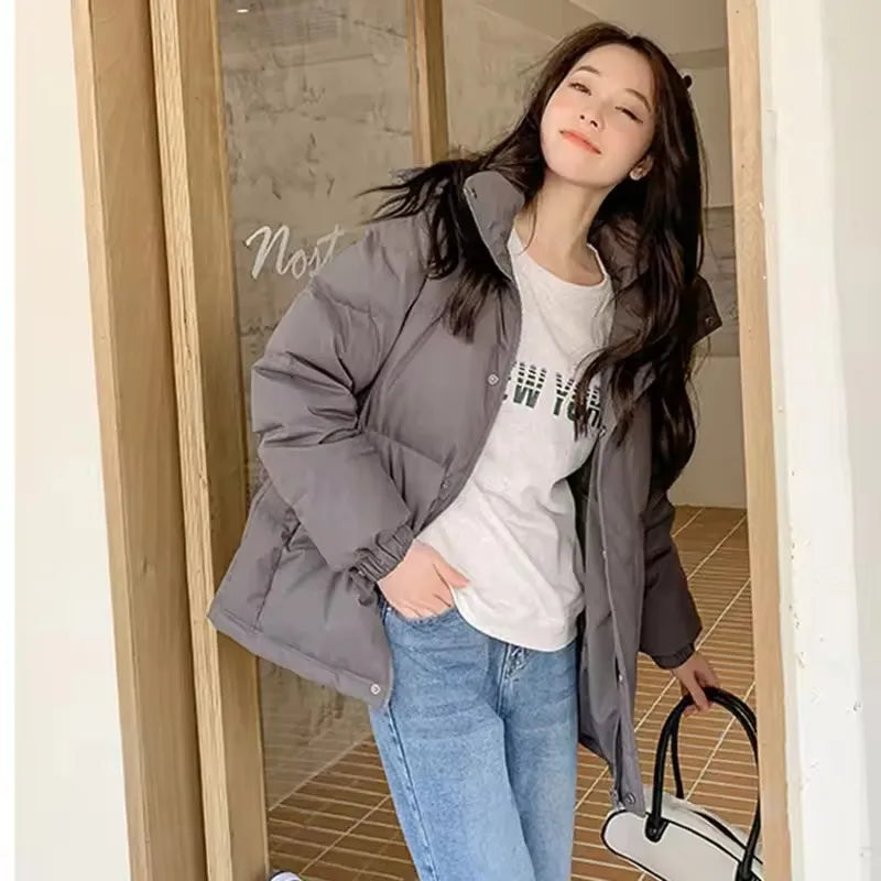 Manteau d'hiver chaude et décontractée pour femmes