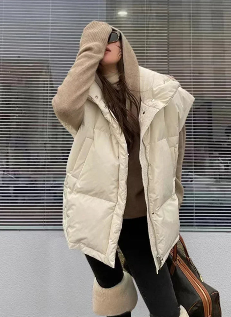 Veste en duvet de coton pour femmes