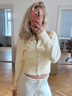 Cardigan décontracté tricot pour femmes