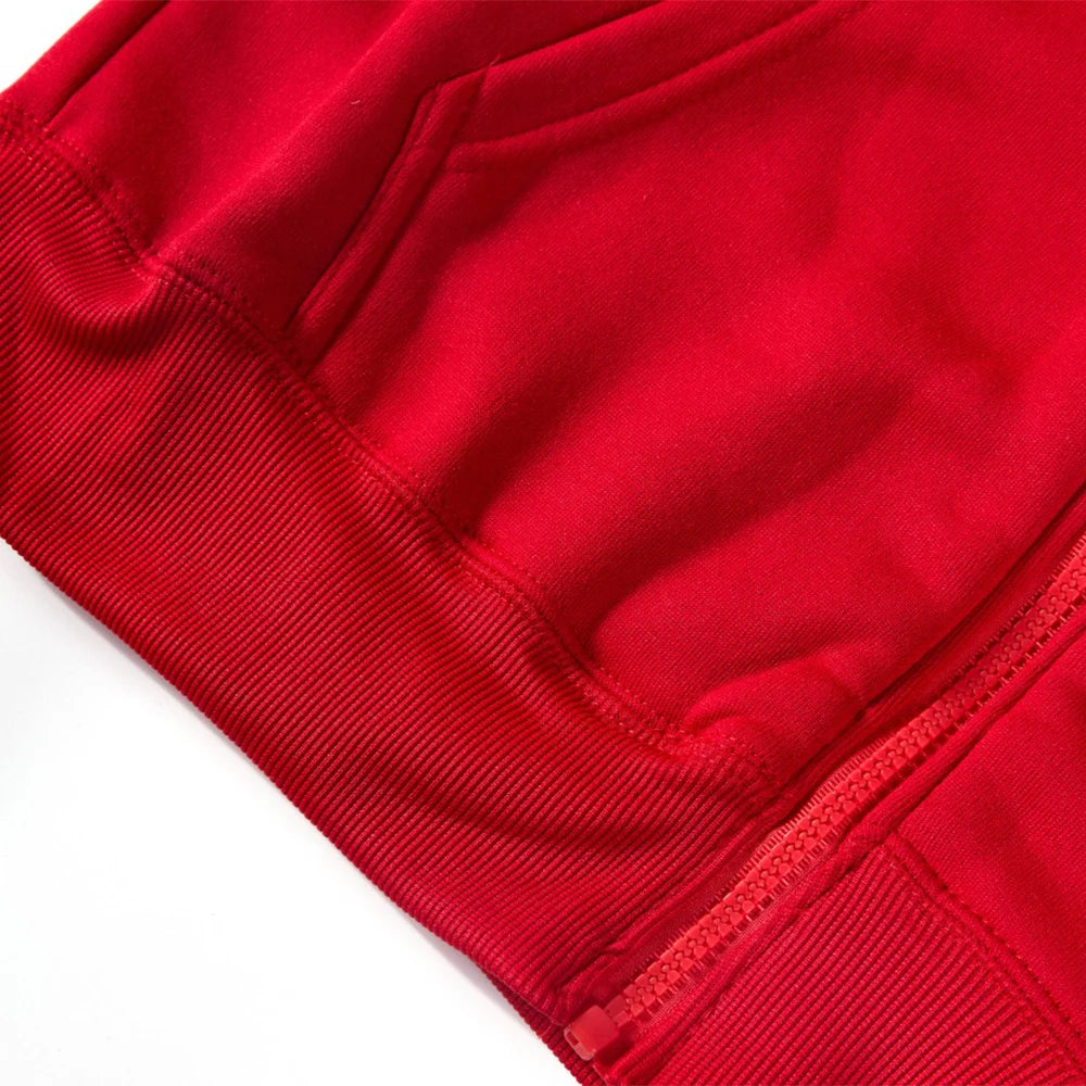 Ensemble 2 pièces de sweats à capuche zippés pour femmes