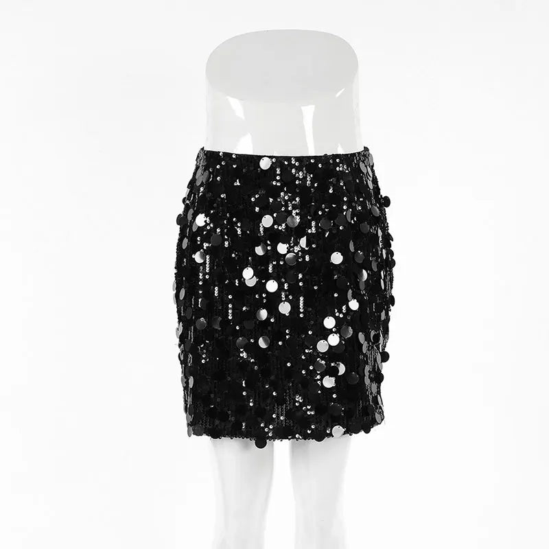 Jupe à sequins pour femmes