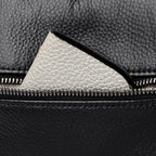 Sac à main en cuir véritable pour femmes